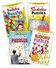 Set of 4 Sudoku Puzzles Books Medium - English
