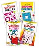 Set of 4 Sudoku Puzzles Books - English