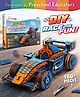 Intelliskills DIY Pull Back Racer Car | Build Your Own Mechanical Toy Car | Encourages Problem-Solving, Dexterity & Mechanism Understanding | Hands-On DIY Building Activity for Kids - Multicolor