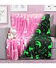Butterthief Glow in The Dark Radium Blanket - Pink