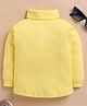 Unfab Cotton Jersey Knit Full Sleeves Solid Thermal Vest - Yellow