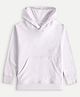 chuckleberrie  Cotton Knit Full Sleeves  Back Robot Printed  Light Winter Hoodie - White