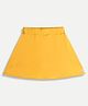 Chuckleberrie Cotton Knit Solid Skort - Yellow