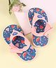 Babyoye Velcro Closure Flip Flops With Watermelon Print - Blue