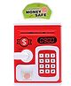 Gooyo Fingerprint Money Saving Piggy Bank Box - Red