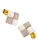 La Flamor Premium Gold Plated Earrings | Trendy Stylish Studs for Work & Casual Wear | Korean Fashion Jewellery | Gifting for Women & Girls