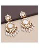 YU FASHIONS Gold Metal Gold Plated Stylish Adjustable Earrings  20 g