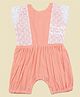 Mamma's Bear 100% Cotton Woven Sleeveless Lace Detailed Romper - White