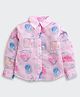 Barbie by Tiny Girl Woven Mattel Featuring Full Sleeves Barbie Printed Shirt - Light Pink