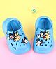 Cute Walk by Babyhug Disney Clogs with Mickey Mouse Applique - Blue