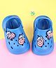 Cute Walk by Babyhug Marvel Clogs with Captain America Applique - Blue