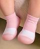 Cute Walk by Babyhug Slip On Socks Shoes - Pink
