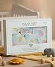 Polka Tots Pack of 5 100%  Muslin Cotton Printed Clothing Gift Set - Bubble Print