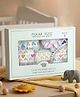 Polka Tots Pack of 6 100%  Muslin Cotton Printed Clothing Gift Set - Heart Print