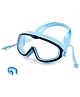 Azhari Swimming Goggles View Wide Swimming Glasses Comfort Anti-Fog Leak Proof UV Resist Silicone Glasses for Kid - Multicolor