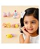 Babyhug Free Size Hair Pins And Clips Pack of 5 - Multicolor