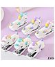 FLAZE Unicorn Animal Stapler  Cute Mini Desktop Stapler for Kids & Adults , Adorable Silicone Handheld Stapler for Office, School & Home Use- PACK OF - 1 - ( COLOR MAY VARY )