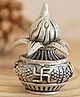 Mannash 925 Sterling Silver Antique Silver Kalash With Nariyal| Gifts for Family & Friends | with Certificate of Authenticity and 925 Stamp