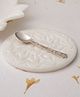 Mannash 925 Sterling Silver Small Silver Ornamented Spoon|Gifts for Kids, Baby Girl and Boy | with Certificate of Authenticity and 925 Stamp