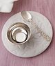 Mannash 925 Sterling Silver Small Silver Spoon & Bowl Combo|Gifts for Kids, Baby Girl and Boy | with Certificate of Authenticity and 925 Stamp