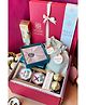 Mannash 925 Sterling Silver Antique Silver Charan - Family Wali Diwali Gift Hamper| Gifts for Family & Friends | with Certificate of Authenticity and 925 Stamp