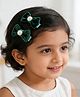 Babyhug Kids Free Size Bow & Butterfly Clips - Green