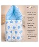 NeonateCare Baby Sleeping Cum Carrying Bag - Blue elephant sleeping bag