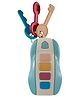 NEGOCIO Interactive Baby Toy With Music And Car Key Simulation For Early Childhood Development- PACK OF 1- COLOR BLUE