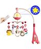 NEGOCIO Infant Crib Hanging Mobile Music Light Toy Remote Control Projection Rotating Music Box Baby Rattle Toy Perfect Gifts for Baby- PACK OF 1 - PINK