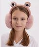 Priaansha Creations Woven Eye Applique Detailed Earmuffs - Pink