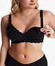 Momcozy Solid Seamless Nursing Bra - Black