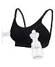 Momcozy Solid Hands Free Pumping Bra - Black