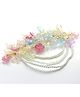 Aabacus  Pearl & Floral Detailed Hair Broach - Multi Colour