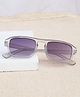 DukieKooky Solid Uv Protected Square Sunglasses - Grey