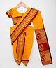 Bhartiya Paridhan Silk Woven Half Sleeves Saree with Zari Detailing - Yellow