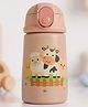 Double Wall Insulated Stainless steel Sipper 350 ml Bottle  Cute Farm Friends