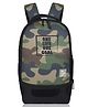 Echo Boomers 18 Inches One Life One Goal Army Backpack with Football Compartment Black