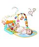 Musical Piano Baby Play Gym Mat Kids Activity Gym Mat with Music & Lights Baby Crawling Mat-Multicolor-Color May Vary