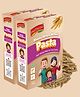 PASTALLIO Bhalia Whole Wheat Pasta (200g x 2packs) - No Maida, Zero Trans Fat, Cholesterol Free