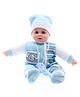 ToyMark Happy Baby Doll Sky Blue - Height 38 cm