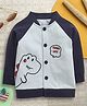 Nino Bambino Terry Knit Full Sleeves Dinosaur Printed Sweater - Blue