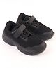Pine Kids School Shoes with Velcro Closure - Black