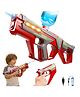 Vikrida Electric Water Gun for Adults & Kids, 2 in 1 Water Guns Pistol with Light and Large Capacity, Water Pistols Swimming Pool Beach Party and Outdoor Summer Gifts for Boys Girls- Red