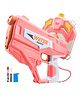 Vikrida Bagpack Electric Water Gun, Powerful Water Guns Up to 40 FT Long Range, 1350CC Capacity Super Water Blaster Summer Toys for Pool - Pink