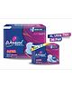 Wowpad Ultra with Maximum Coverage & Anion Chip | Ultra-Light & Rash-Free Comfort | XL Sanitary Pad | Pack of 6 (36 Pads)