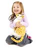 Tickles 28 cm Musical Sitting Cat with Meow Meow Sound Soft Stuffed Plush Animal Toy for Kids Boys & Girls Birthday Gift (Color White & Orange )