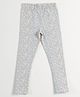JusCubs Cotton Lycra Knit Floral Printed Leggings - Multi Colour