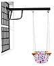 VParents Preemiee swing for Kids Indoor Outdoor|jhula for kids|Baby Garden Swing with window Hanging metal rod (8 Months to 3 Years) (Up to 15 kg)