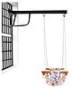 VParents Preemiee swing for Kids Indoor Outdoor| jhula for kids|Baby Garden Swing with window Hanging metal rod (8 Months to 3 Years) (Up to 15 kg)