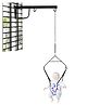 Vparents 2 in 1 Baby toddler Jumper with window hanging metal stand Cum Baby Walking Harness Function, Fun Activity for 6-12 Months Baby Infant Preemiee